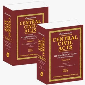 Central Civil Acts (Set of 2 Vols.) – Edition 2024