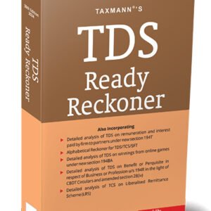 TDS Ready Reckoner By Taxmann’s – 30th Edition 2024