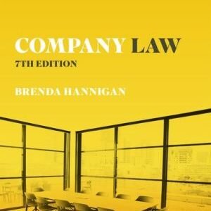 Company Law by Brenda Hannigan – 7th Edition 2024