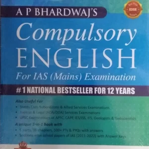 Compulsory English For IAS Mains Examination by A P Bhardwaj – 4th Edition 2024