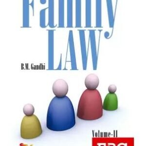 Family Law Volume 2 by  B. M. Gandhi – 1st Edition 2019