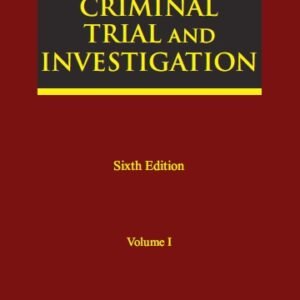 Criminal Trial and Investigation by P C Bannerjee (Set of 2 vols.) – 6th Edition 2016