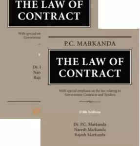 The Law of Contract With special emphasis on tha law relating to government contract and tenders by-P. C. Markand 5th Edition 2022