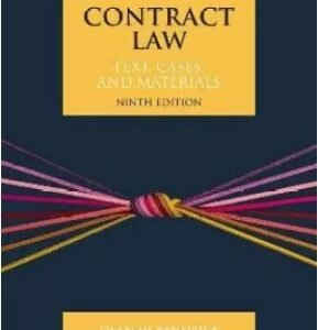 Contract Law (Text, Cases, and Materials) by Ewan McKendrick – 9th Edition 2021