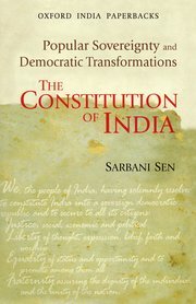 The Constitution of India by Sarbani Sen – Edition 2010