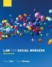 Law for Social Workers by Helen Carr, David Goosey – 16th Edition 2022