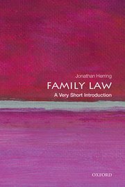 Family Law (A Very Short Introduction) by Jonathan Herring