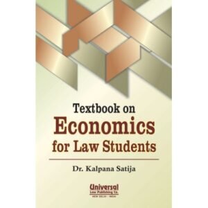 Economics for Law Students by Dr Kalpana Satija – 1st Edition 2014