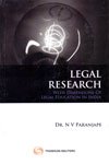 Legal Research by Dr. N. V. Paranjape – 1st Edition 2016