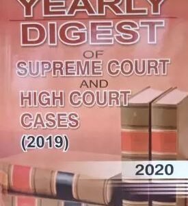 Yearly Digest of Supreme Court and High Court Cases by V.K. KharbandaVipul Kharbanda – 1st Edition 2020