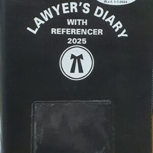 Lswyer,s Diary With Referencer – Edition 2025