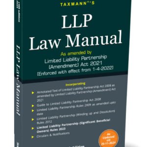 LLP Law Manual by Taxmann’s Editorial Board – 14th Edition 2025