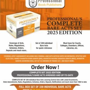 Professional’s Complete Bare Acts Set – Edition 2025 