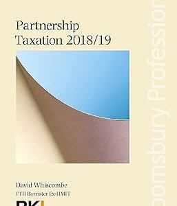 Partnership Taxation by David Whiscombe – Edition 2018