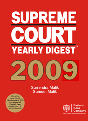 Supreme Court Yearly Digest 2009 (Print on Demand) by Surendra Malik – Edition 2010