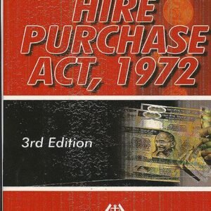 Commentary on Hire Purchase by D.D. Seth – 3rd Edition 2025