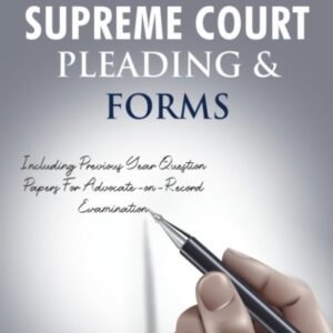 Supreme Court Pleadings & Forms by K Gururaja Chari – 1st Edition 2024