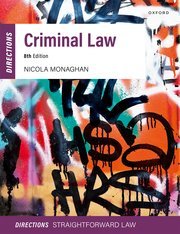 Criminal Law Directions by Nicola Monaghan