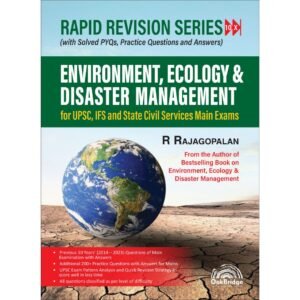 Environment, Ecology & Disaster Management by R Rajagopalan – 1st Edition 2024