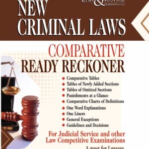 New Criminal Laws – Comparative Ready Reckoner – Edition 2025