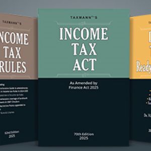 COMBO for Direct Taxes – Income Tax Act 2025, Income Tax Rules 2025 & Direct Taxes Ready Reckoner 2025 | Finance Act 2025 Edition | IT (Fifth Amdt.) Rules 2025 | AYs 2025-26 & 2026-27 | Set of 3 Books – Edition 2025