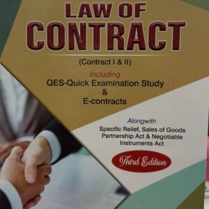 Textbook on Law of Contract by C K Takwani – 3rd Edition 2025