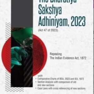 Textbook on The Bharatiya Sakshya Adhiniyam, 2023 By K. Swamyraj – Edition 2024