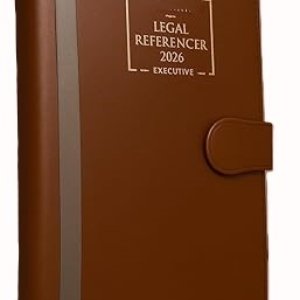 WHITESMANN,s Legal Referencer (Foam with Button) Executive Size – Edition 2026