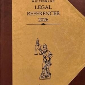 WHITESMANN’s Legal Referencer ( Leather) Executive Size – Edition 2026