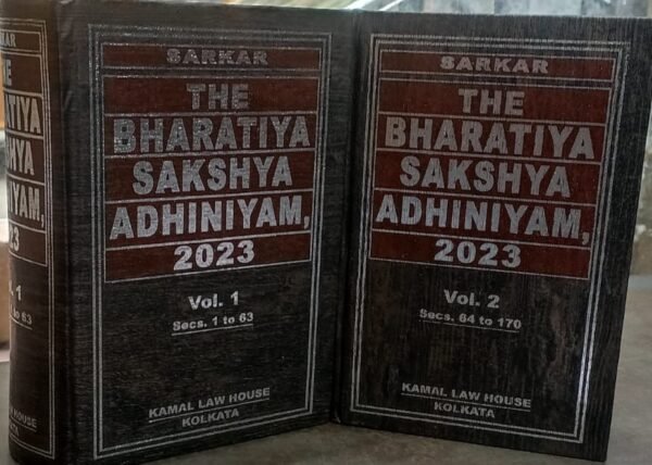 Sarkar's BHARATIYA SAKSHYA ADHINIYAM, 2023 (Set of 2 VOLS) - Edition 2025