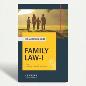 Family Law-I by Dr. Ashok Kumar Jain 8th Edition