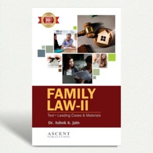 Family Law-II by Dr. Ashok Kumar Jain 3rd Edition