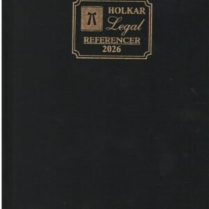 HOLKAR Legal Referencer 2026 ( Leather Binding ) Sarvendra singh pal advocate