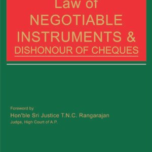 Justice P S Narayana Law of Negotiable Instruments and Dishonour of Cheques 15th edn 2026