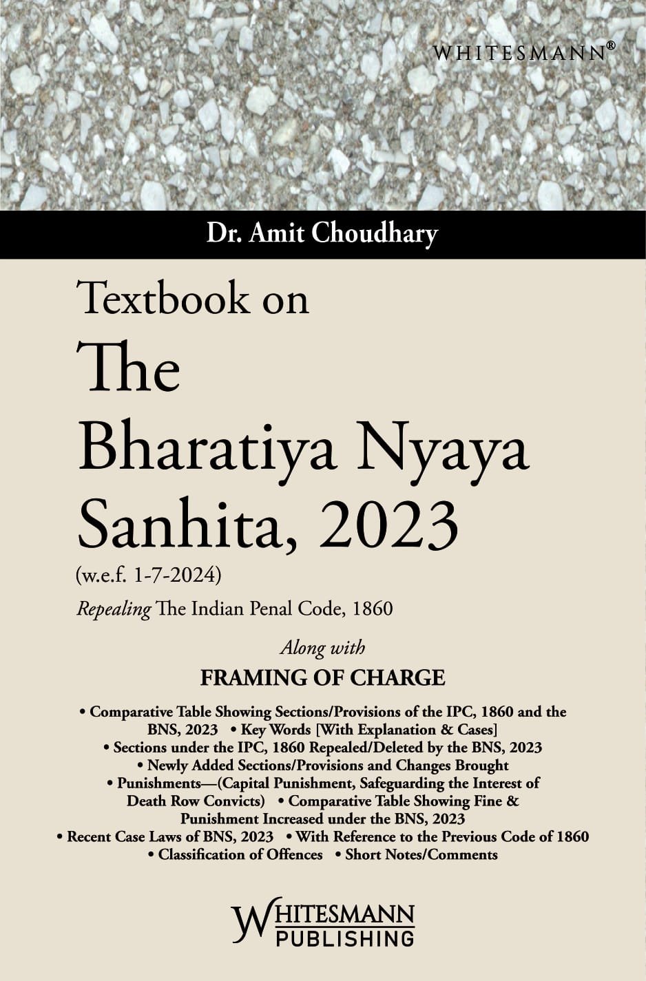 Textbook On The Bharatiya Nyaya Sanhita ,2023, Edition 2026-by Dr. Amit Choudhary