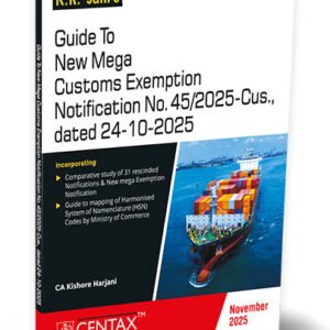 R.K. Jain’s Guide to New Mega Customs Exemption – November Edition 2025