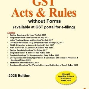 Bharat GST Acts & Rules (Bare Act) – Edition 2026