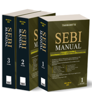 SEBI Manual By Taxmann (Set of 3 Vols) – 46th Edition 2026