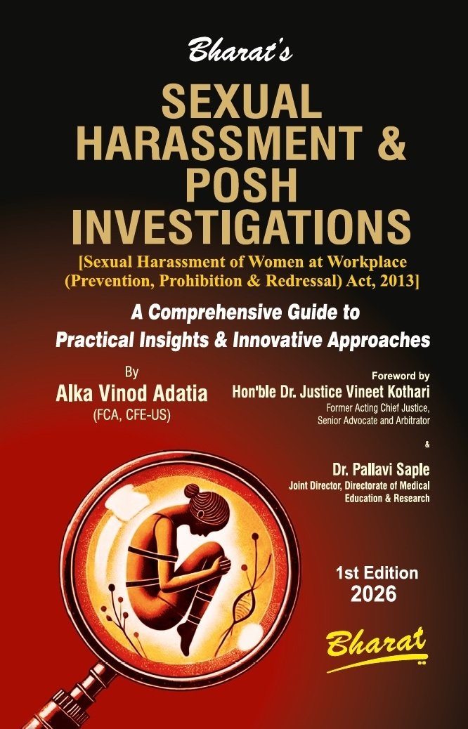 Sexual Harassment & POSH Investigations by Alka Vinod Adatia - 1st Edition 2026