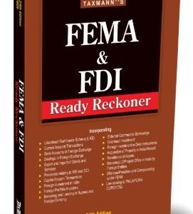 FEMA & FDI Ready Reckoner by Taxmann – 24th Edition 2026