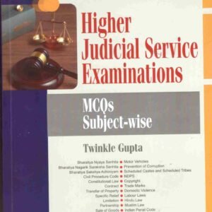 Higher Judicial Service Examinations MCOS Subject-wise by Twinkle Gupta 2026