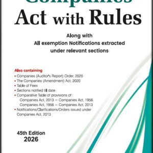 Companies Act with Rules (Royal Edition) – 45th Edition 2026