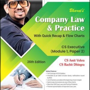 Company Law and Practice by CS Amit Vohra and CS Rachit Dhingra – 26th Edition 2026
