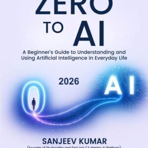Zero to AI by Sanjeev Kumar – 1st Edition 2026