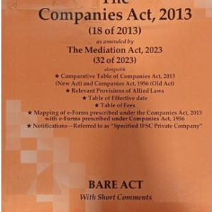 Professional’s Companies Act, 2013 BARE ACT 2026
