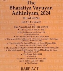 The Bharatiya Vayuyan Adhiniyam, 2024 by Professional Edition 2026