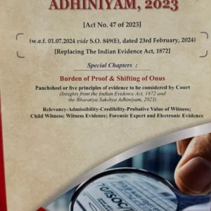 Bharatiya Sakshya Adhiniyam, 2023 by Yogesh V Nayyar – Edition 2026
