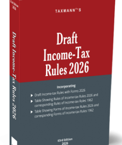Draft Income-Tax Rules 2026 By Taxmann – Edition 2026