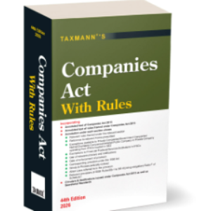 Companies Act with Rules – 44th Edition (Pocket Edition) 2026