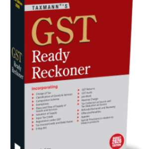 GST Ready Reckoner by V S Datey – 28th Edition 2026